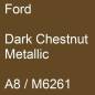 Preview: Ford, Dark Chestnut Metallic, A8 / M6261.